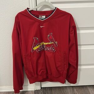 COPY - Red Nike Saint Louis Cardinals jacket/windbreaker